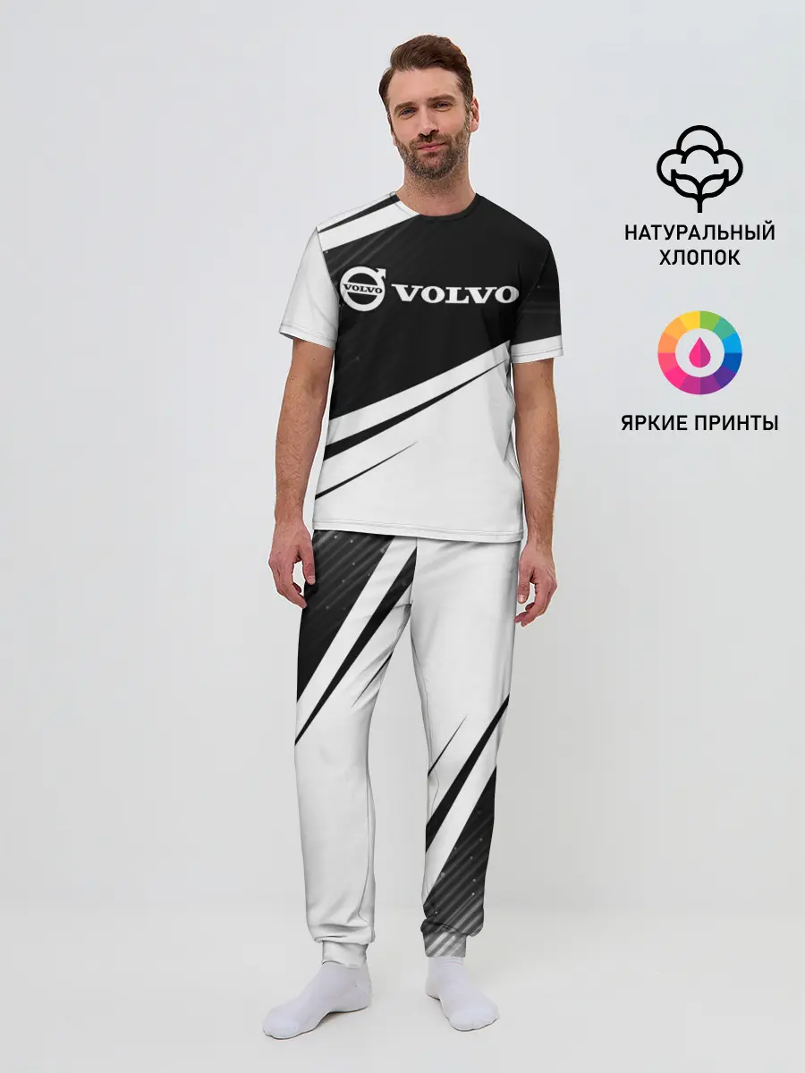 Мужская пижама с брюками / VOLVO / Вольво