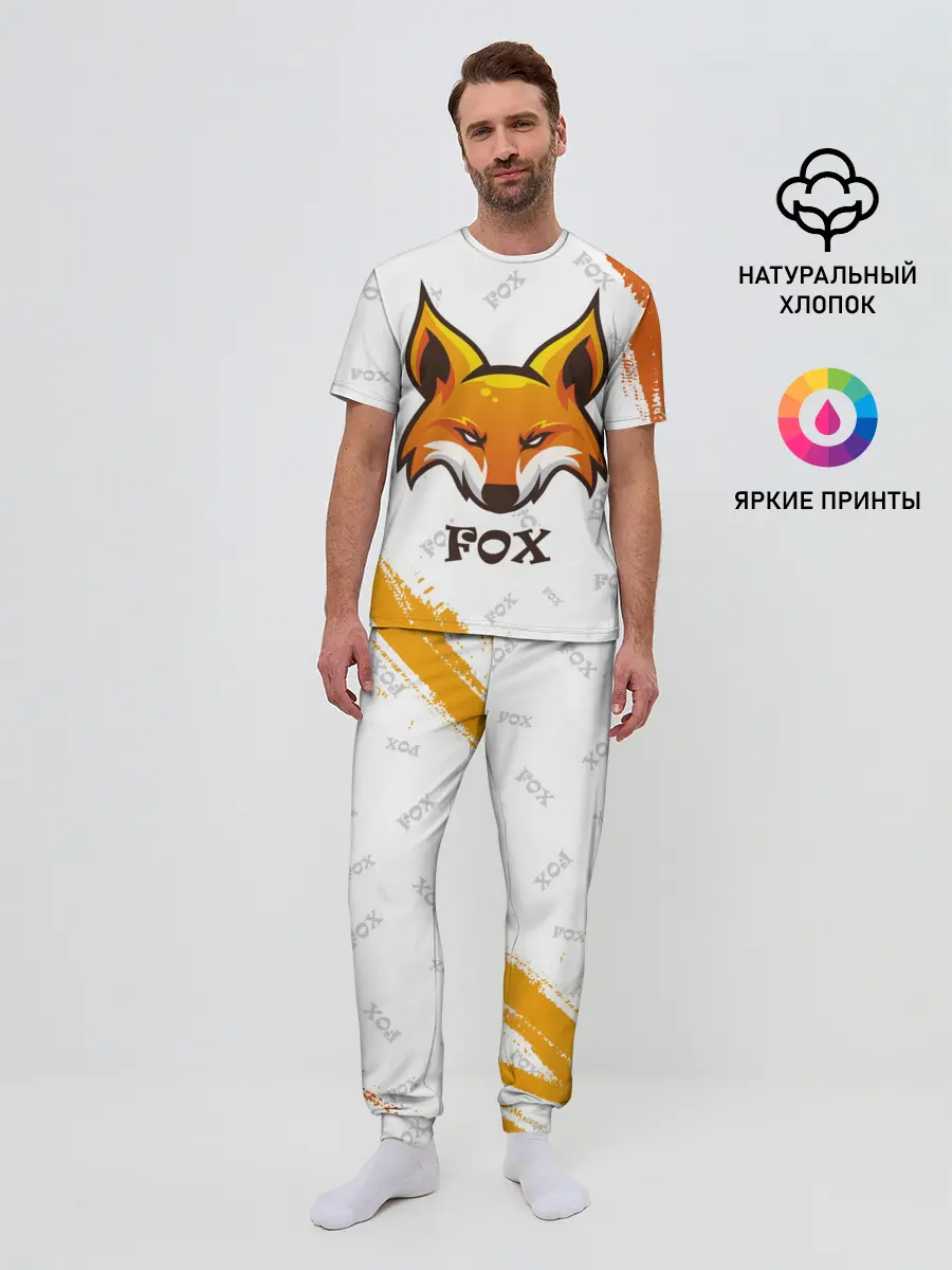 Мужская пижама с брюками / FOX