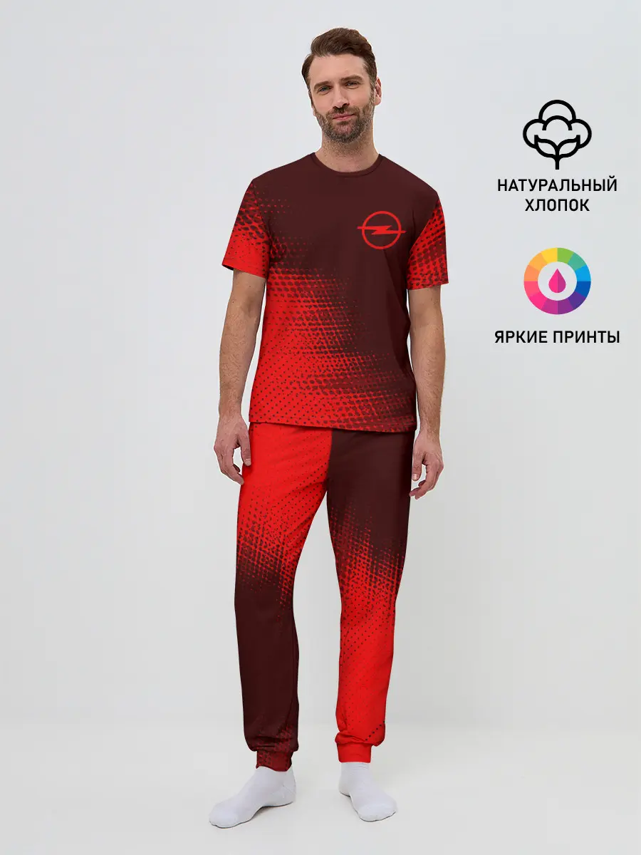 Мужская пижама с брюками / OPEL / Опель
