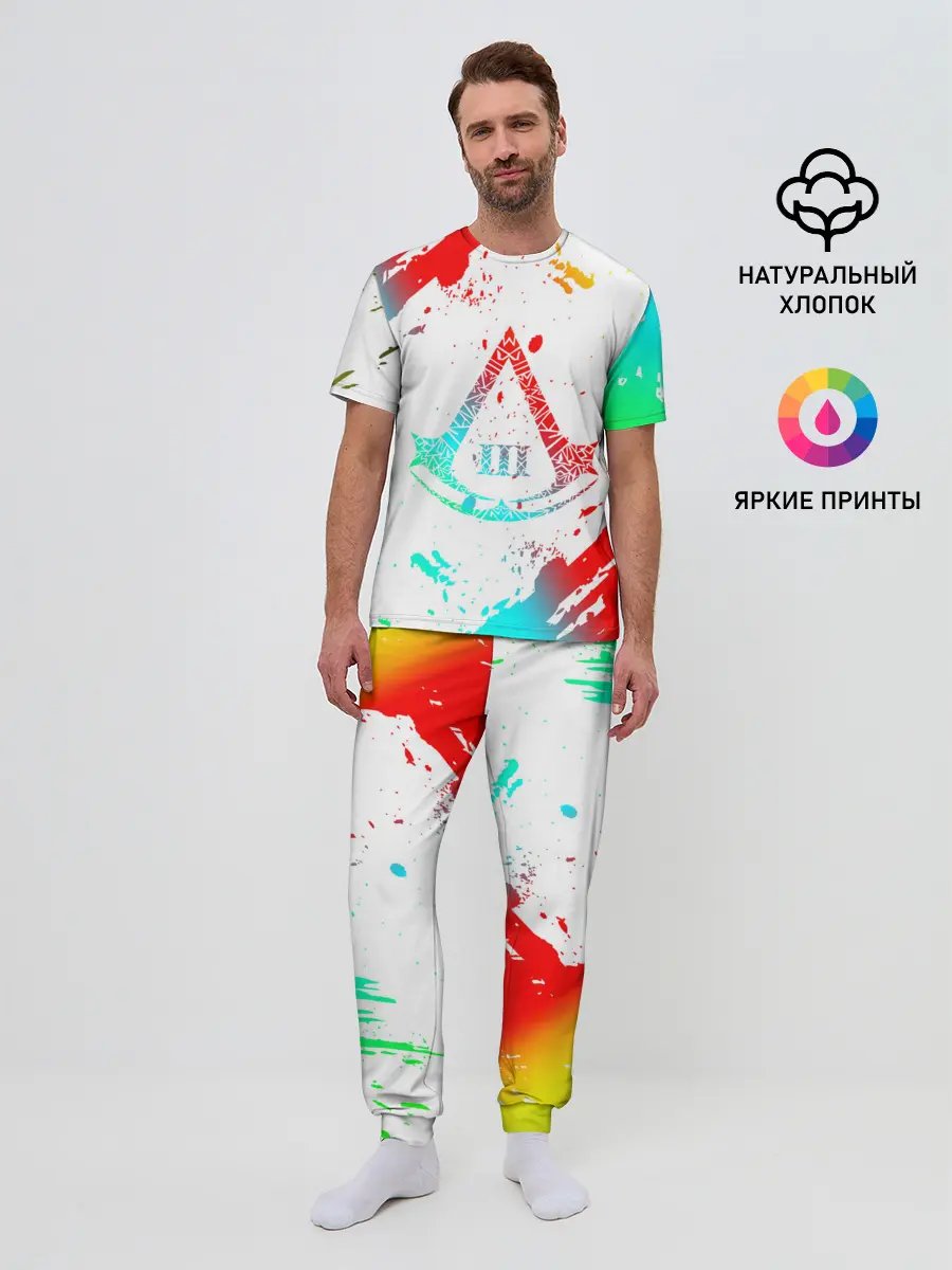 Мужская пижама с брюками / Assassin’s Creed