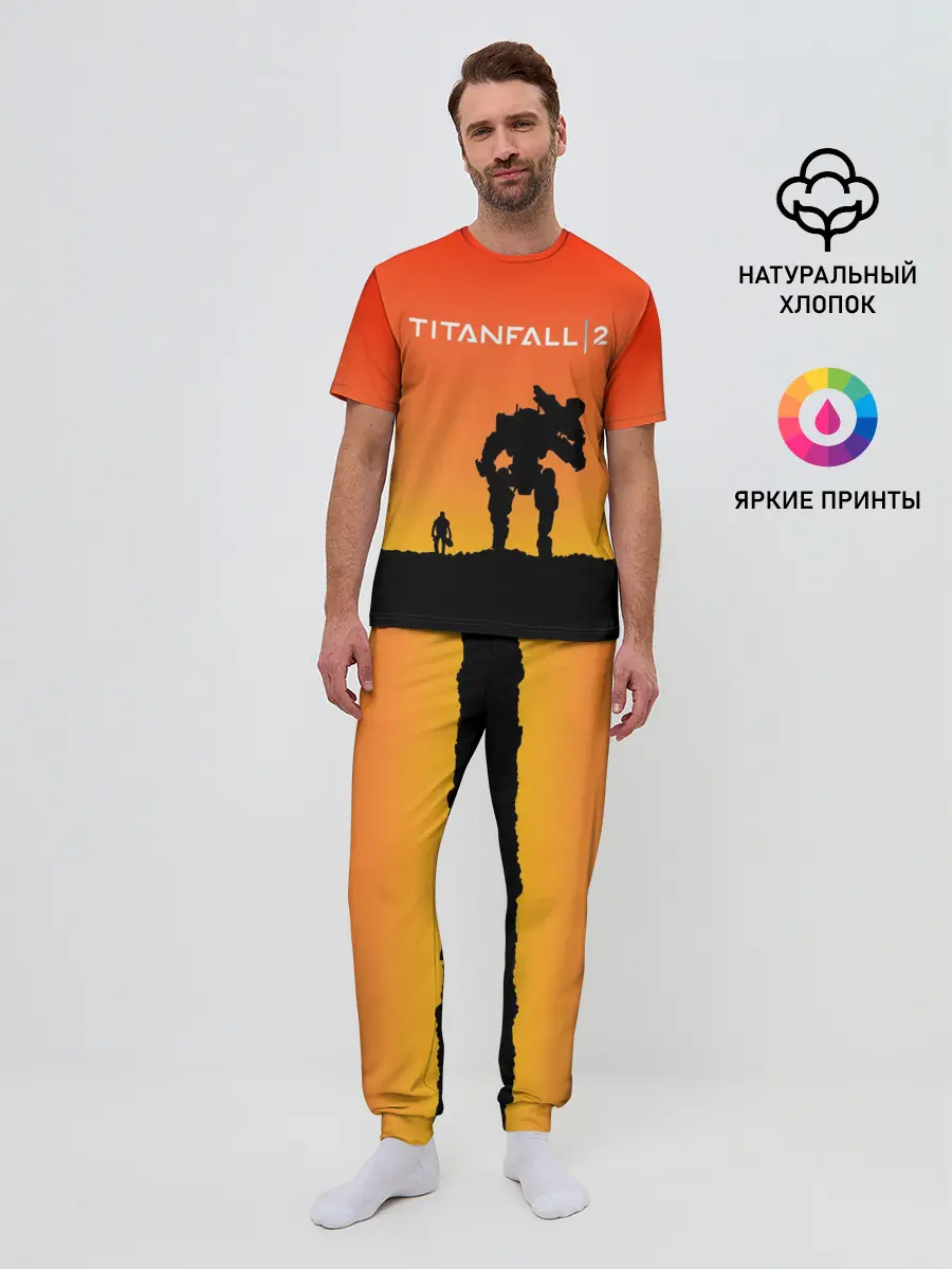 Мужская пижама с брюками / TITANFALL 2