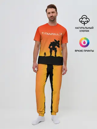Мужская пижама с брюками / TITANFALL 2
