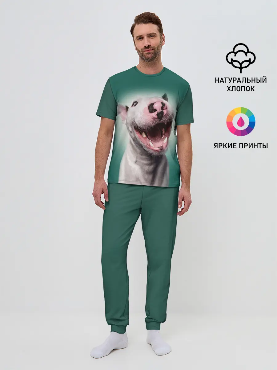 Мужская пижама с брюками / Bully