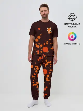 Мужская пижама с брюками / ЛИСИЧКА / FOXY