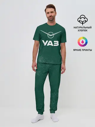 Мужская пижама с брюками / УАЗ