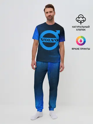Мужская пижама с брюками / VOLVO / Вольво