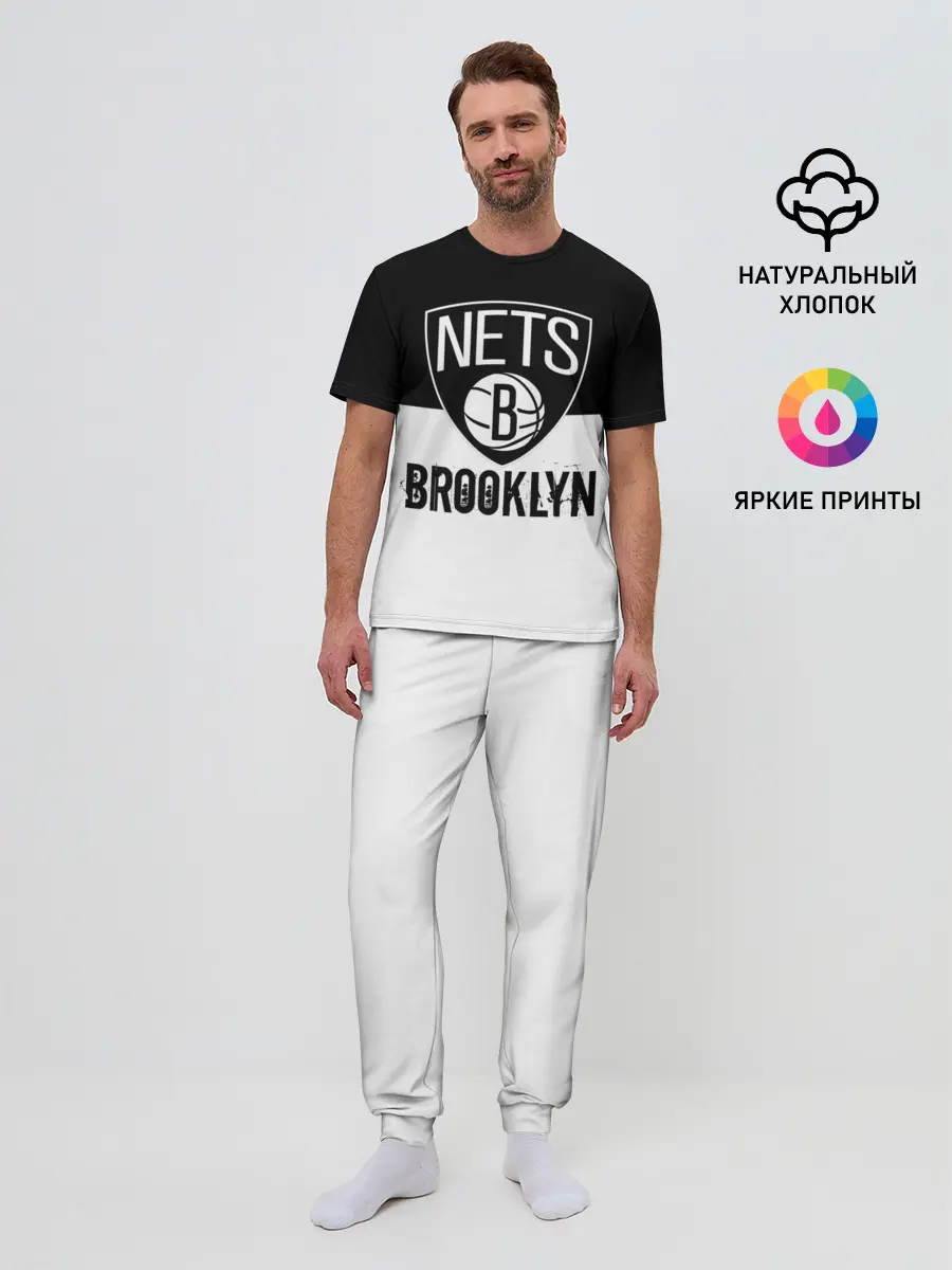 Мужская пижама с брюками / Бруклирн