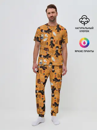 Мужская пижама с брюками / Гарри Поттер