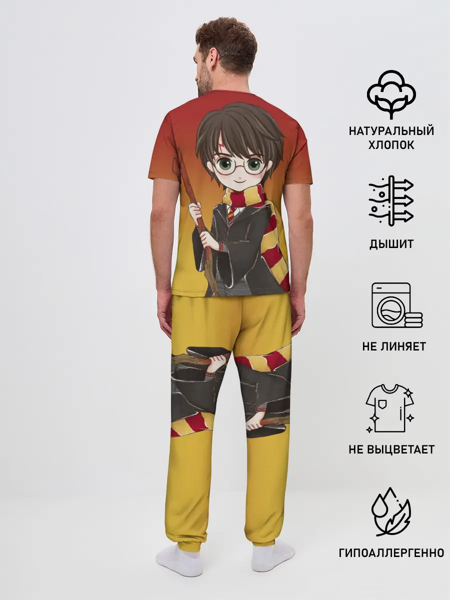 Мужская пижама с брюками / Гарри Поттер