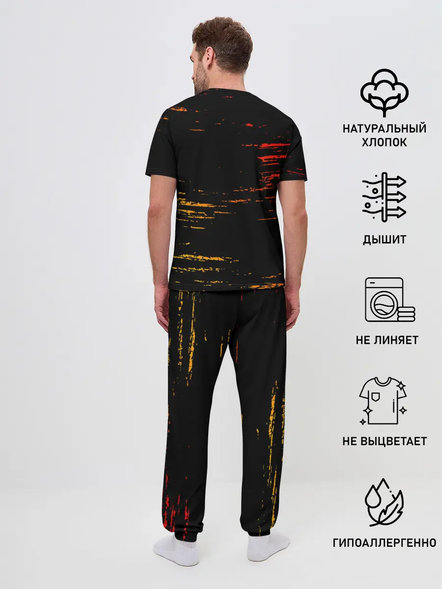 Мужская пижама с брюками / MARILYN MANSON / М. МЭНСОН