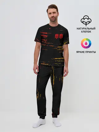 Мужская пижама с брюками / MARILYN MANSON / М. МЭНСОН