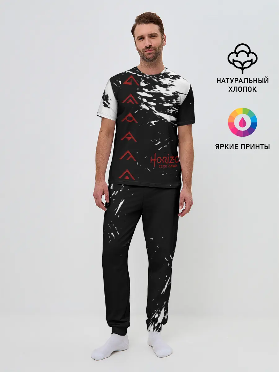 Мужская пижама с брюками / HORIZON