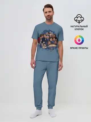 Мужская пижама с брюками / 13 докторов кто