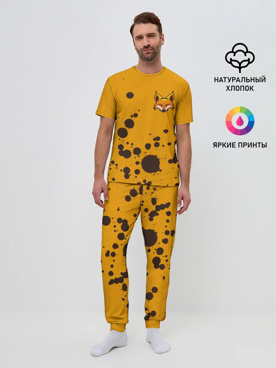 Мужская пижама с брюками / FOX