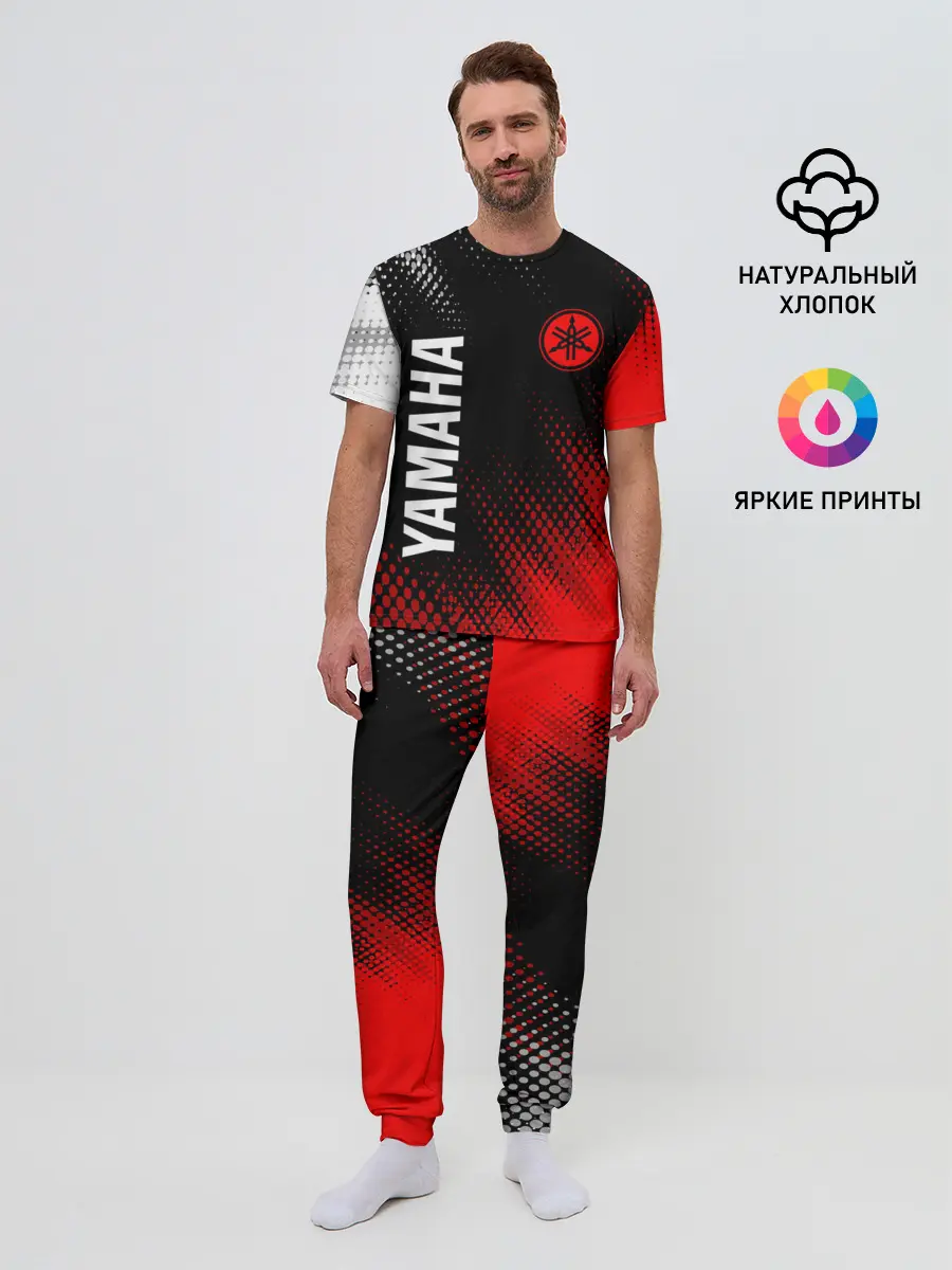 Мужская пижама с брюками / YAMAHA MOTOR / Ямаха