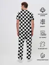 Мужская пижама с брюками / Шахматка