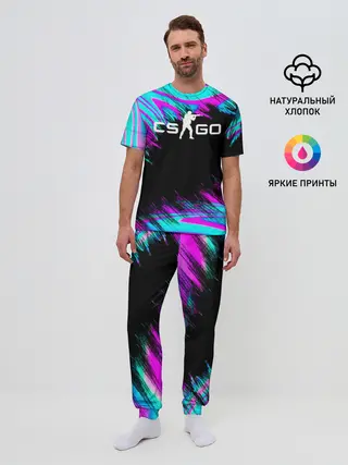 Мужская пижама с брюками / CS GO