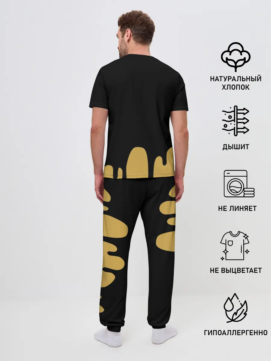 Мужская пижама с брюками / Bendy And The Ink Machine