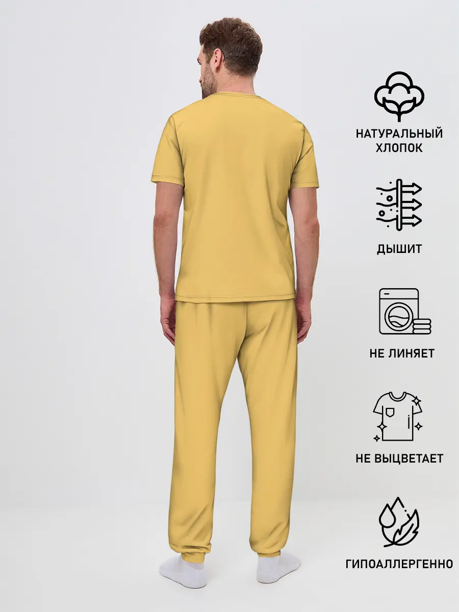 Мужская пижама с брюками / Bendy And The Ink Machine