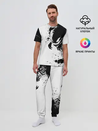 Мужская пижама с брюками / Покемоны | Хонтер