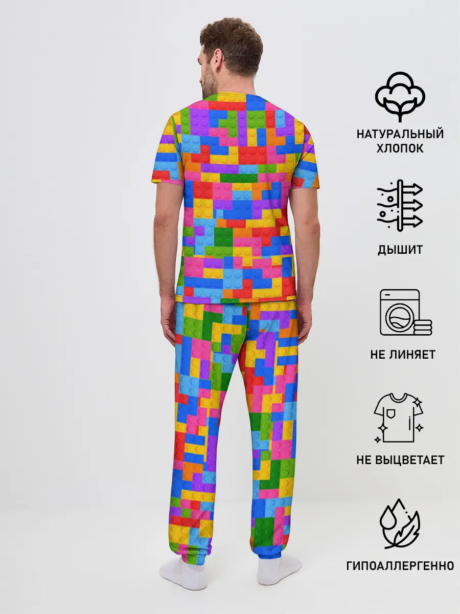 Мужская пижама с брюками / ROBLOX LEGO