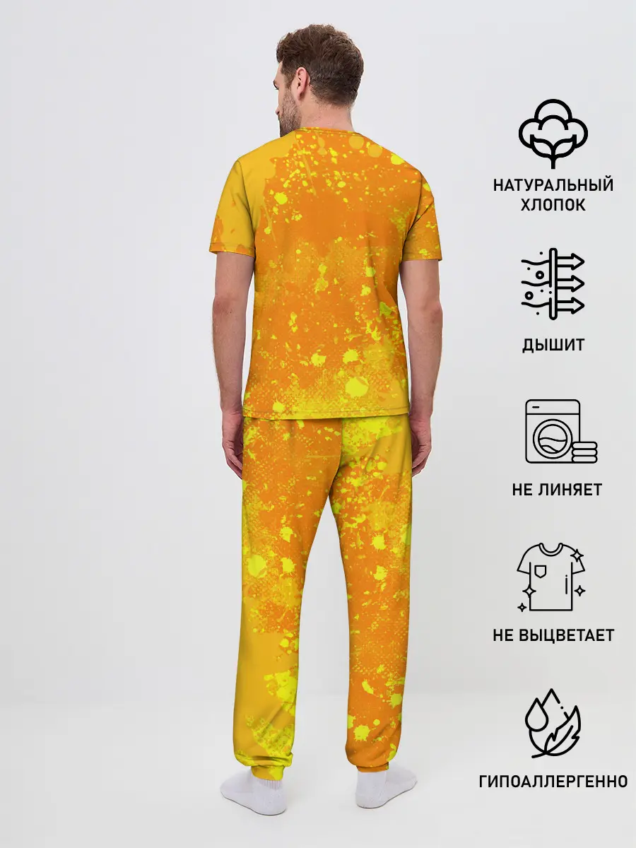 Мужская пижама с брюками / AMONG US - Pikachu