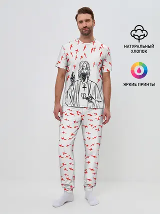 Мужская пижама с брюками / GHOSTEMANE
