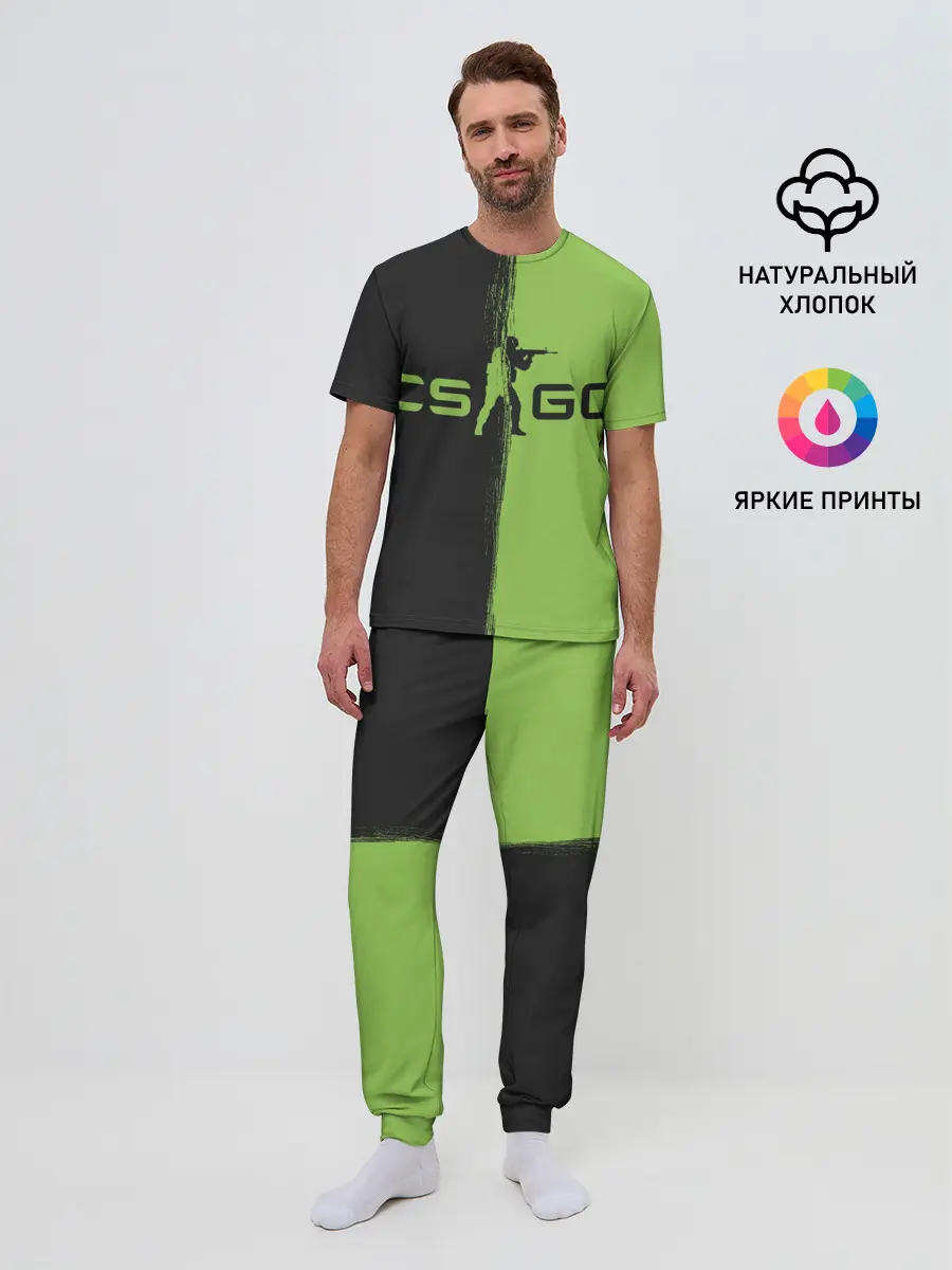 Мужская пижама с брюками / CS GO