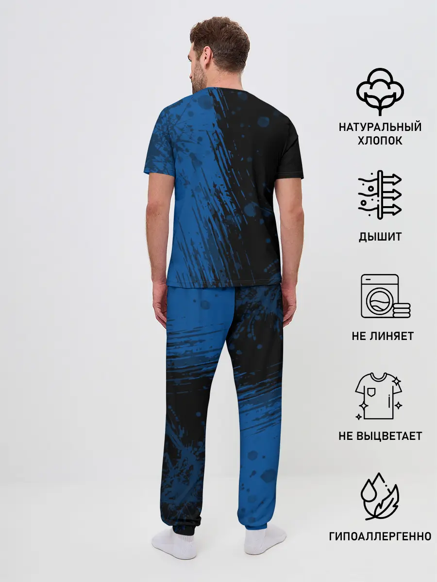 Мужская пижама с брюками / FC Barcelona / ФК Барселона.