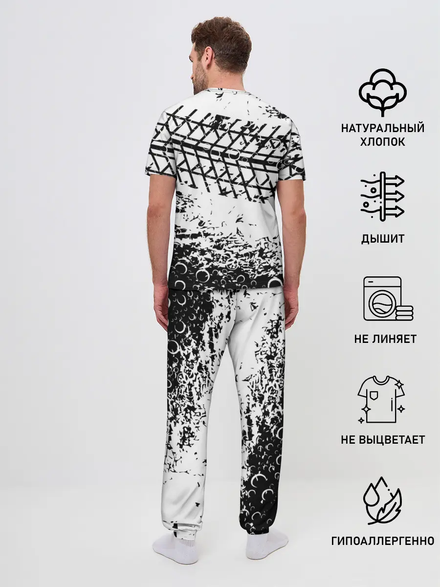 Мужская пижама с брюками / BMW.