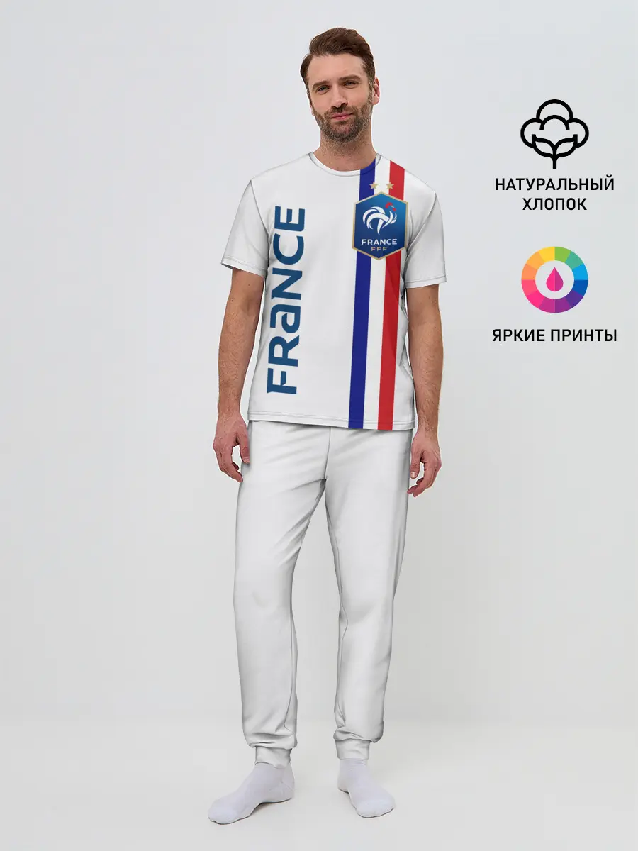 Мужская пижама с брюками / СБОРНАЯ ФРАНЦИЯ