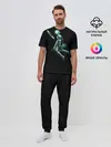 Мужская пижама с брюками / КОСМИЧЕСКИЙ БАСКЕТБОЛ