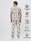 Мужская пижама с брюками / КОТИКИ
