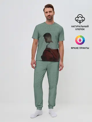 Мужская пижама с брюками / ramil