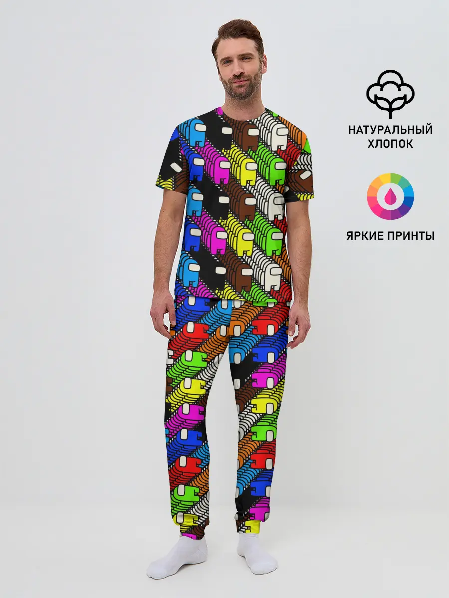 Мужская пижама с брюками / AMONG US
