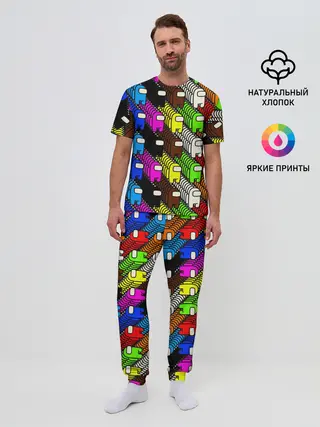Мужская пижама с брюками / AMONG US