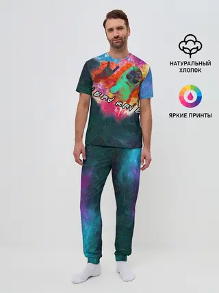 Мужская пижама с брюками / Dead Rave