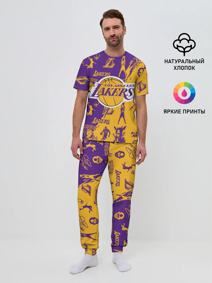 Мужская пижама с брюками / КОБИ БРАЙАНТ