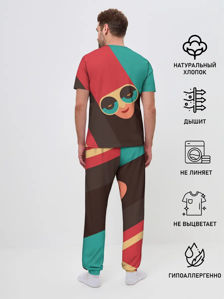 Мужская пижама с брюками / RETDO FACE