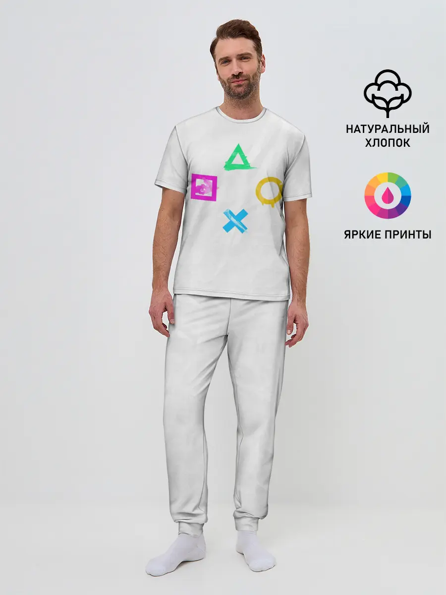 Мужская пижама с брюками / GAMEPAD