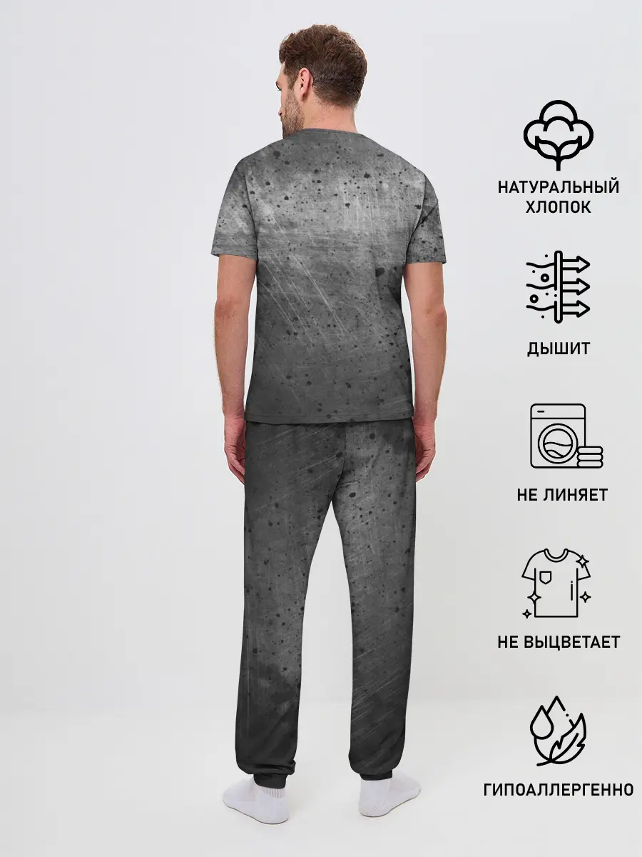 Мужская пижама с брюками / Нирвана