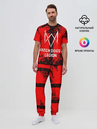 Мужская пижама с брюками / Watch Dogs: Legion.