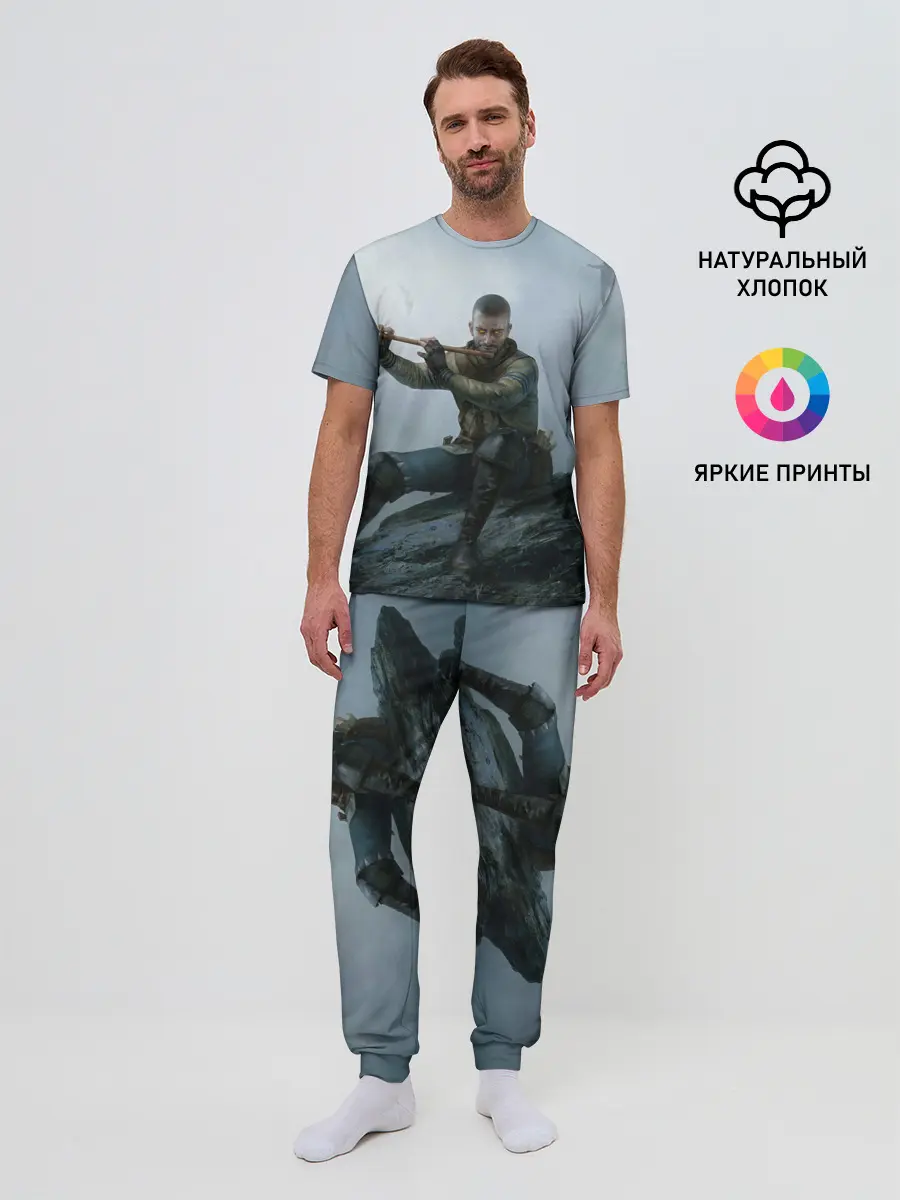 Мужская пижама с брюками / Господин Зеркало