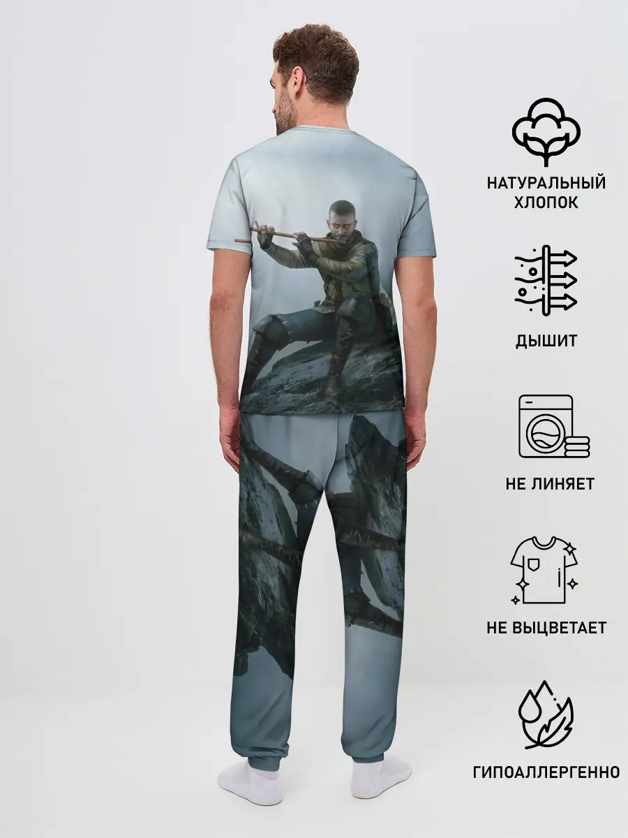 Мужская пижама с брюками / Господин Зеркало