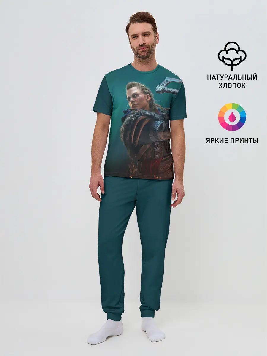 Мужская пижама с брюками / ASSASSINS CREED VALHALLA