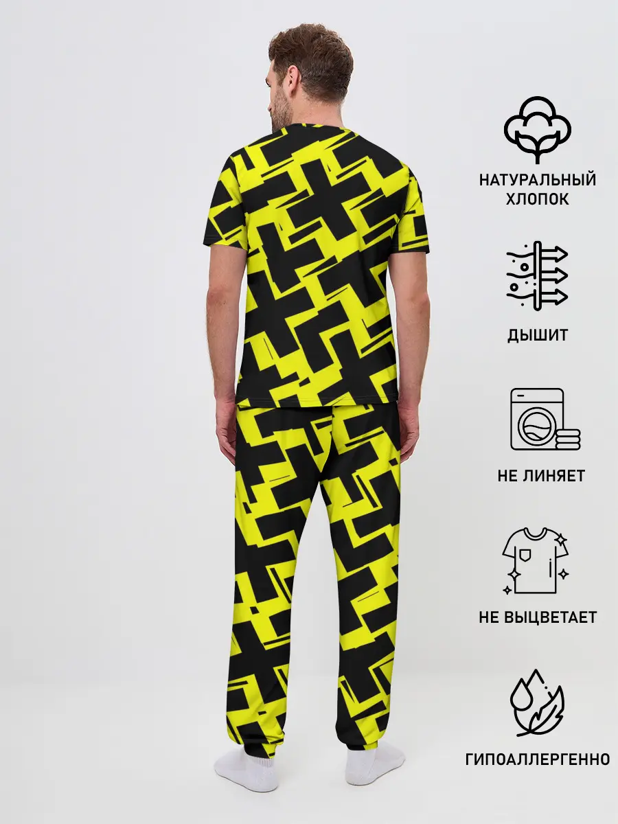 Мужская пижама с брюками / Background