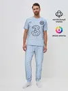 Мужская пижама с брюками / CHELSEA выездная сезон 20/21