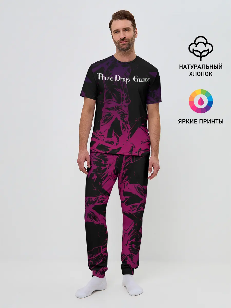 Мужская пижама с брюками / THREE DAYS GRACE.