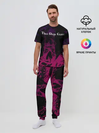 Мужская пижама с брюками / THREE DAYS GRACE.
