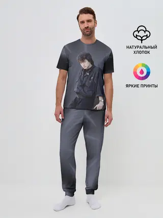 Мужская пижама с брюками / Виктор Цой.